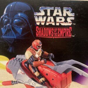 Star Wars Shadows of the Empire ~ Swoop Bike Vehicle & Trooper UNOPENED!! 1996